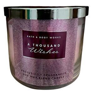 Bath and Body Works A Thousand Wishes Three Wick Candle